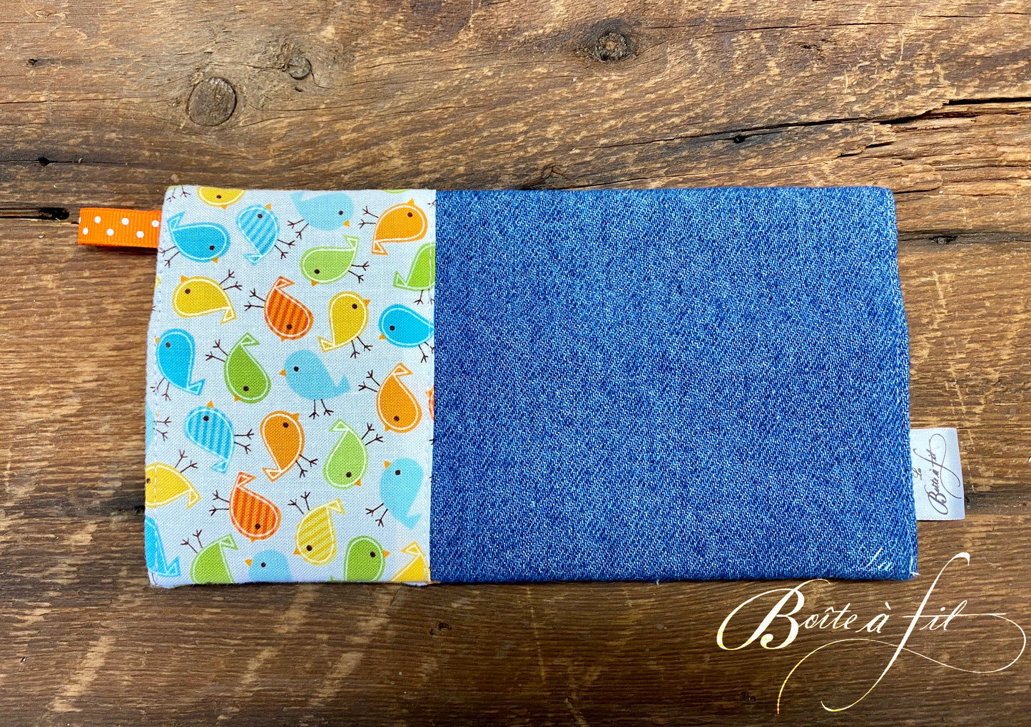 Protège carnet de santé - Petits oiseaux