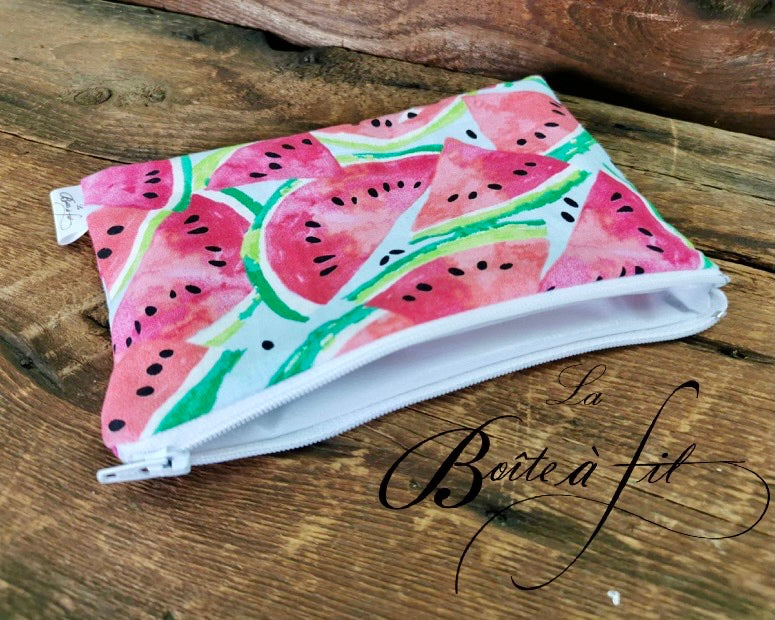Sac à collation réutilisable - Melon d’eau